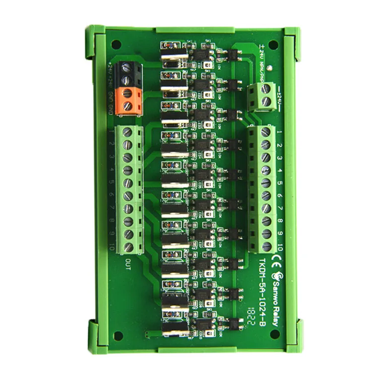 10-channel transistor output general relay module circuit protection PLC amplification microcontroller control board