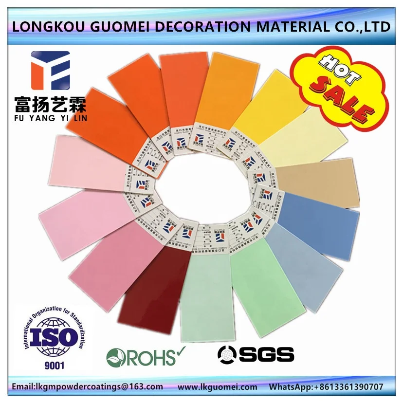 Decorative high gloss electrostatic spray chrome mirror silver powder coating