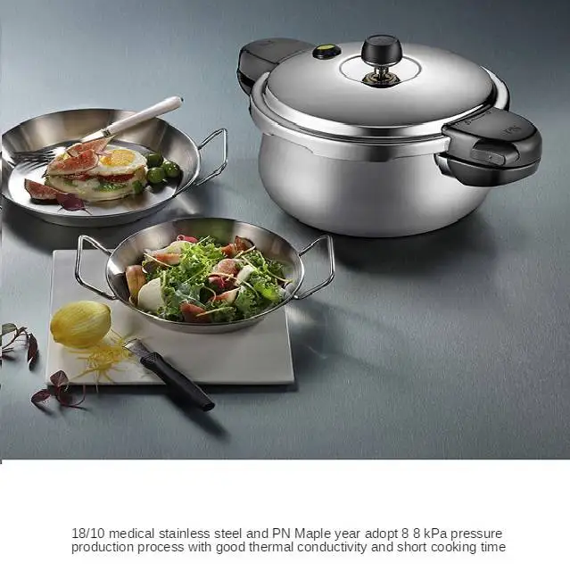  Pressure Cooker Design Popular High Quality Electric Stainless Steel New Light Metal Oem Customized Surface Feature Weight