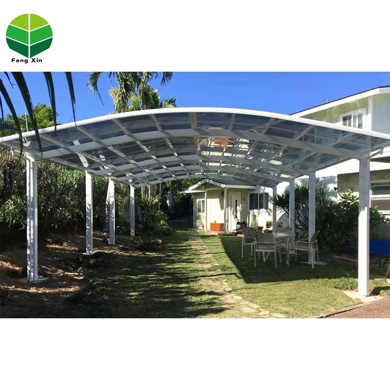 Popular Design Carport Canopy Awning Outdoor Garages Standard Size