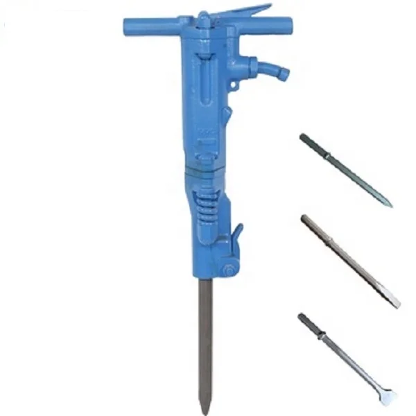 B87C  pneumatic rock drill portable rock drilling machine mining