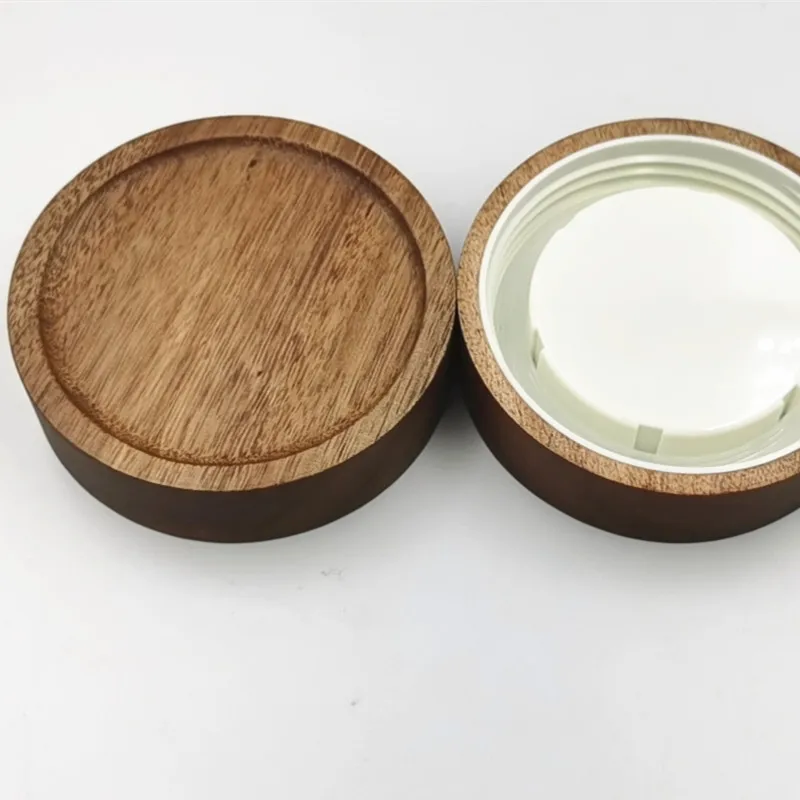 Acacia Wooden Lid  for bottle  Customized  wooden lid with inner PlA screw cap