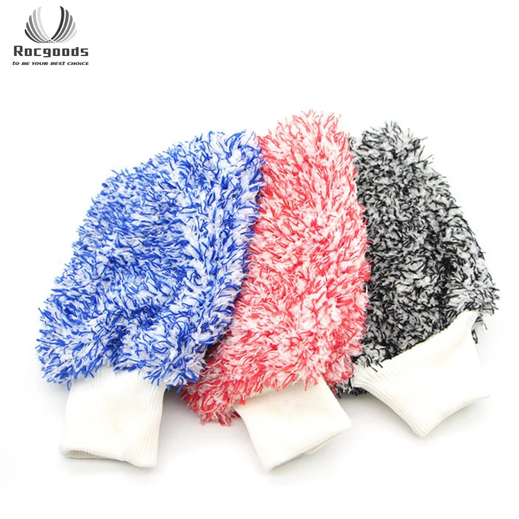 Wash Mitt Large Size Microfiber For Car Cleaning 18*28CM Mitts Tools Scratch Free Car Washing Glov es Towels