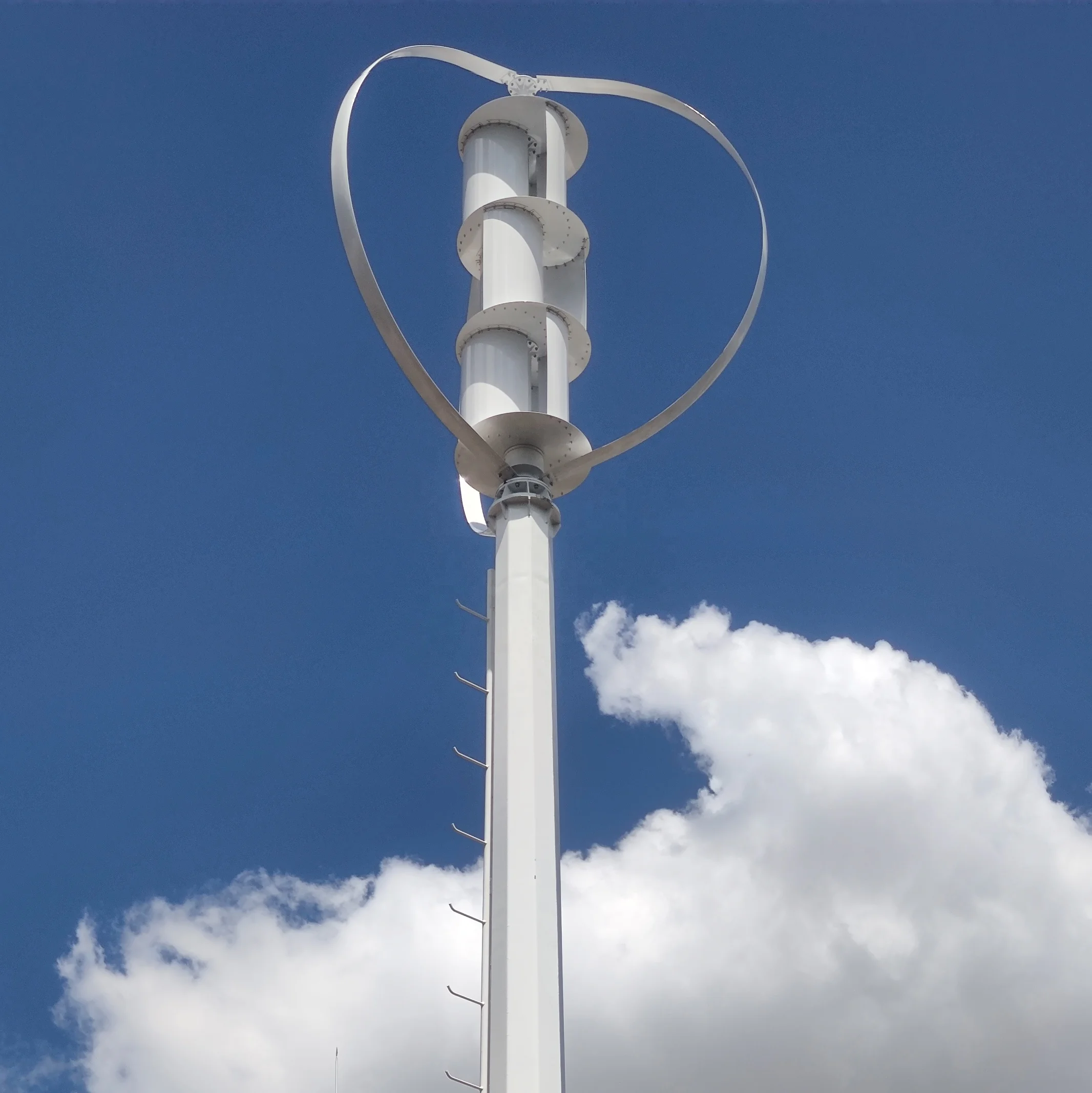Wind Power and Solar Panel Q Type Wind Turbine Generator 3KW 5KW 10kw Vertical Wind Turbine System