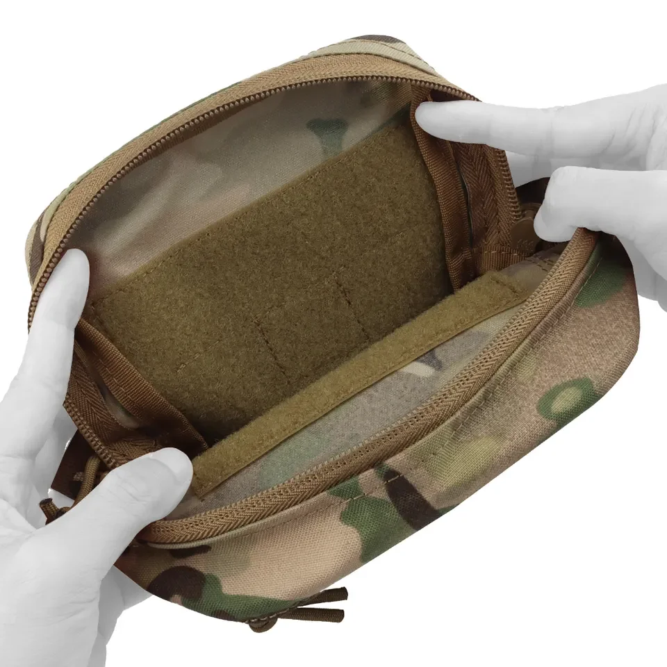 Cordura MOLLE GP Pouch Lightweight Storage Pouch With Magic Tape Plate Carrier Accessory