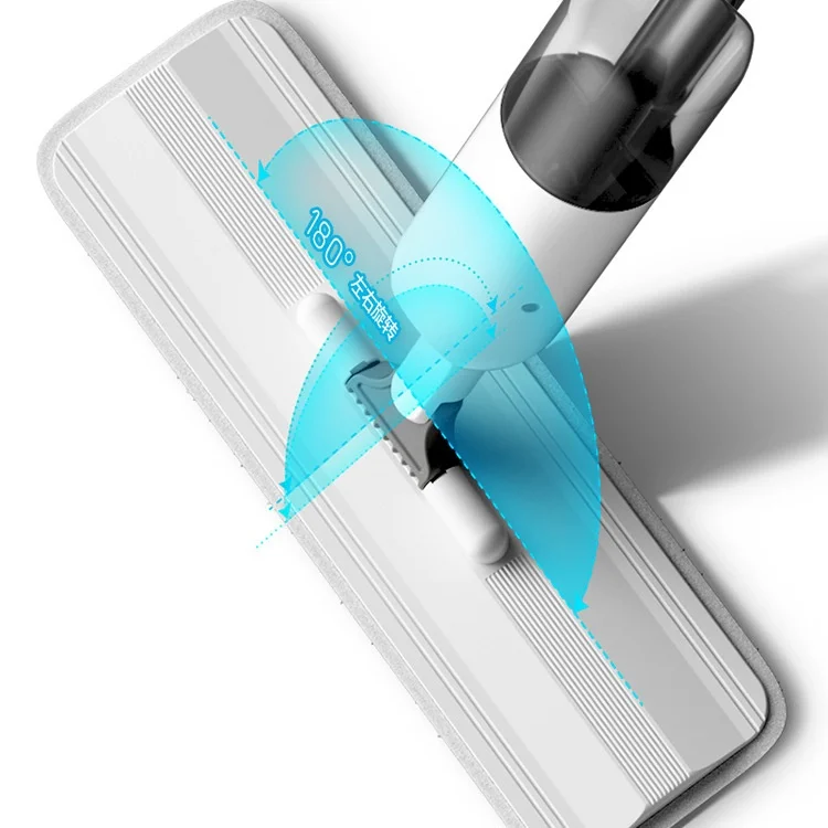 Fashionable Spray Mop with Water Tank Microfiber Cloth Floor Cleaning Moped Cleaning  Household Items Hand Free Dust Mop