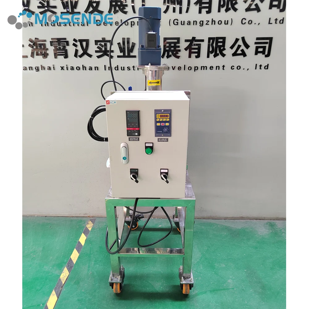 Chemical Stainless Steel Jacketed PVA Glue Stirring Reaction Kettle Reactor