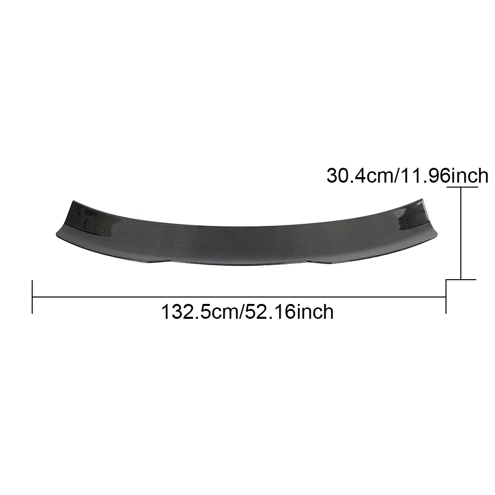 Carbon Fiber Rear Trunk Spoiler for Ford Mustang Dark Horse 2024+