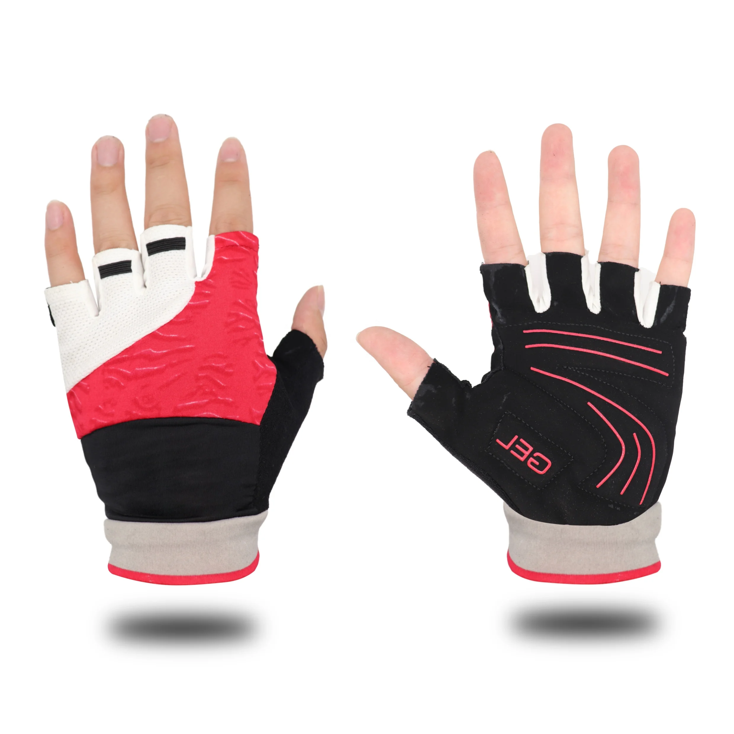 free sample verified competitive price Outdoor free sample PU bicycle gloves racing