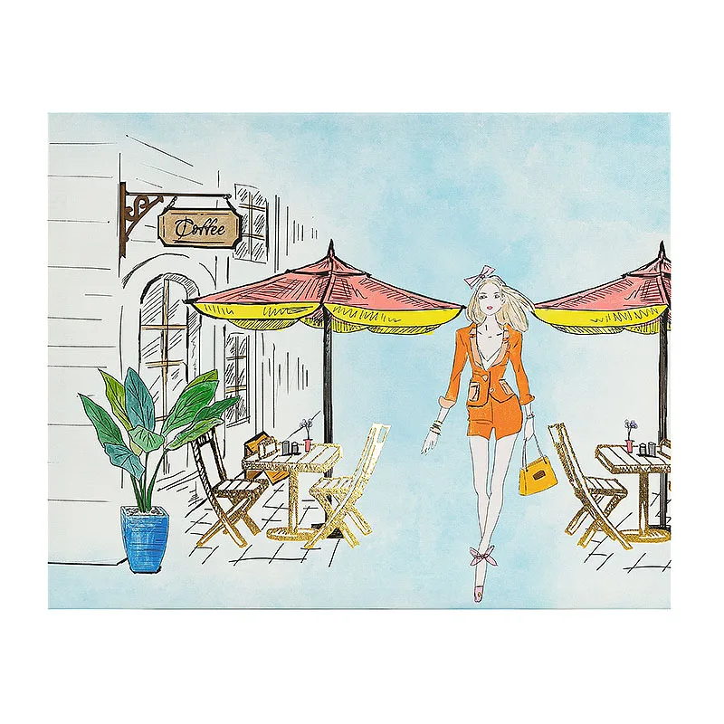 Portrait Painting Canvas Printing Service Interior Design Wall Decoration