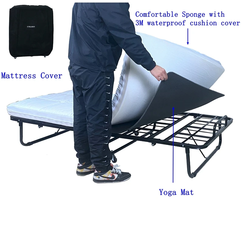 Portable Folding Rollaway Modern Loft Bed Furniture For Sale