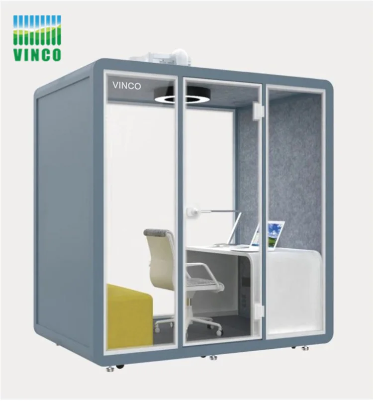 Soundproof booth portable office home soundproof pods