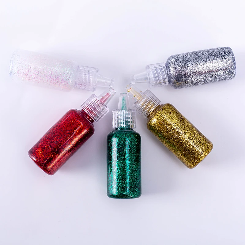 5 pack Amazon Best Crafts Wholesale stickles decoration non-toxic Glitter Glue Sets for Crafts for Holidays and Festivals
