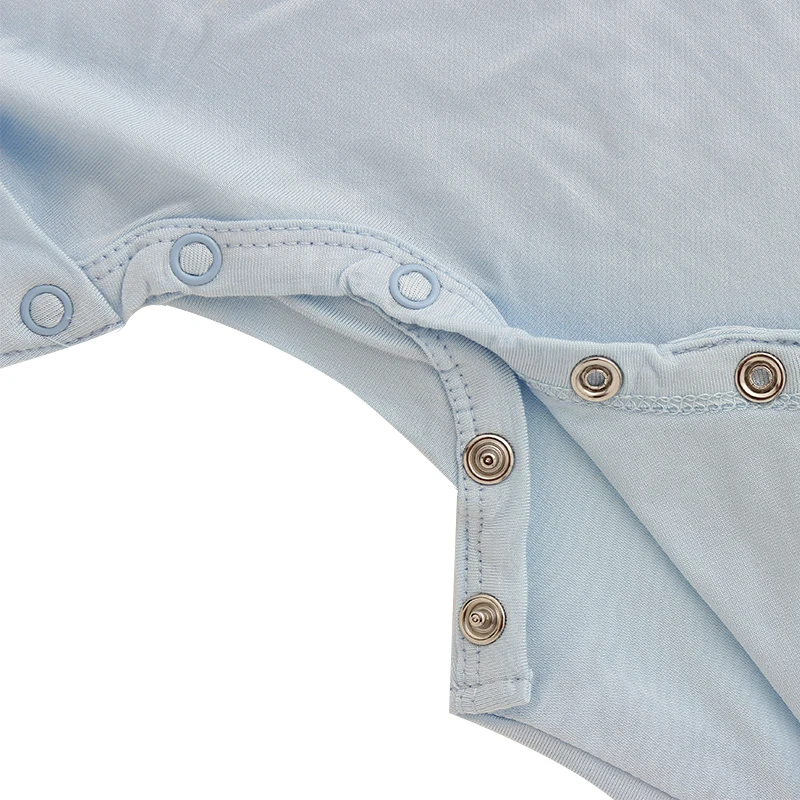 Baby Cotton Romper Kids Jumpsuit Romper 190 Gsm Bamboo Viscose And Cotton Organic Baby Clothes Romper