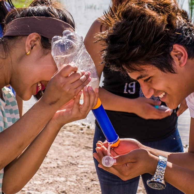 Diercon Life Net Best Straw mini water filter survival equipment personal water filter straw (PS01)