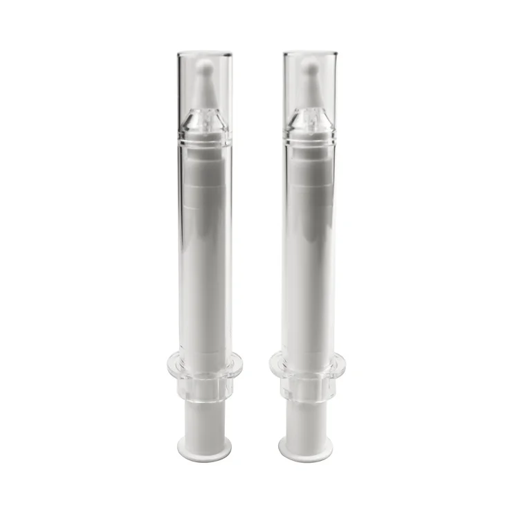 airless syringe 5 ml 10ml 20ml eye syringes cream syringes liquid bottle