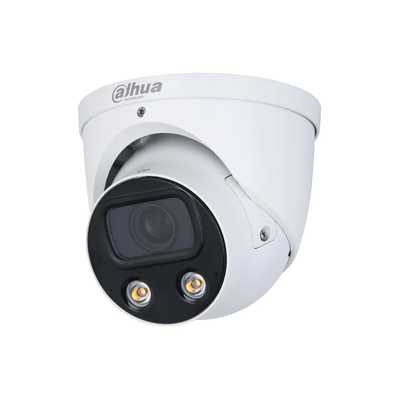 Сетевой видеорегистратор Dahua круглые инфракрасные сетевые камеры 8MP полноцветные с фиксированным фокусным расстоянием Светодиодная лампа теплого глазного яблока wizmind IPC-HDW5849H-ASE-LED