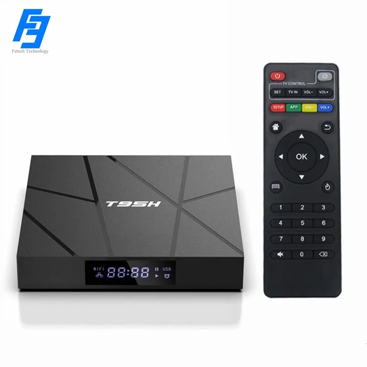 Factory Cheap TV Box T95H Allwinner H616 Chip Quad-Core 1GB RAM 8GB ROM 2.4G WiFi Smart TV Box Media Player with Remote
