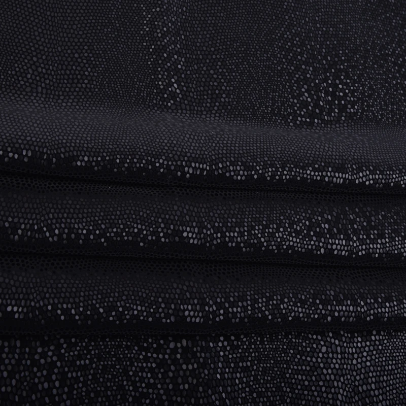 4 way stretch polyester PU coated fabric PU synthetic leather fabric for garment