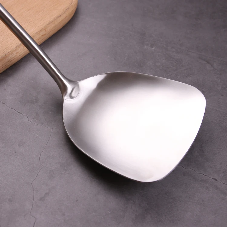 China Kitchen Accessories 9 Piece Turner Pancake Flipper Spatula Stainless Steel Cooking Utensils Set For Kitchen Cookware Tools