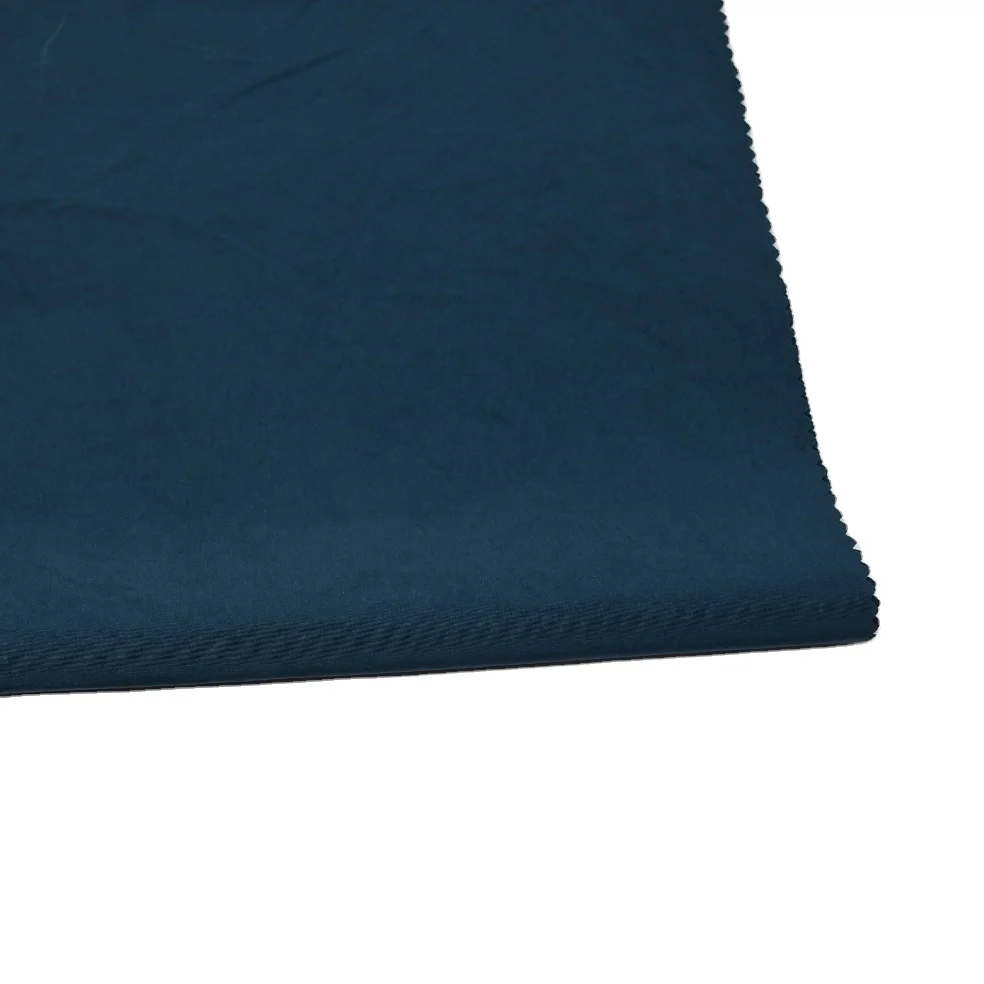 Tvelour PU coated jacket trench coat fabric waterproof