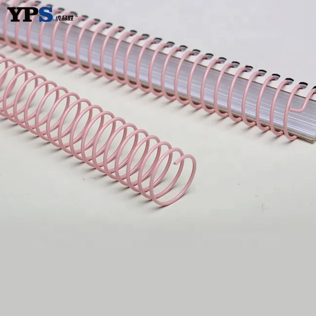 Various Size Red Color High Quality Binding Wire O Metal Spiral Coil Binding