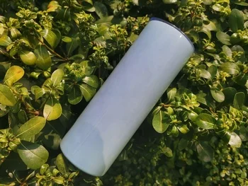 US warehouse  20oz Uv color changing stainless steel straight sublimation tumbler