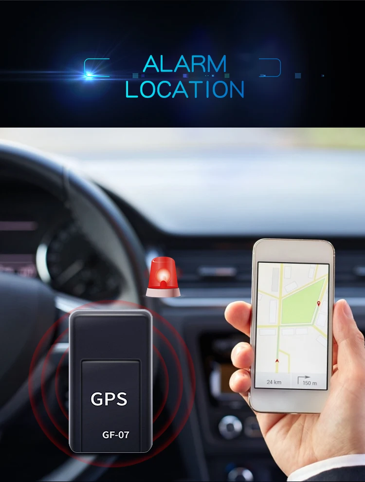 Горячая Распродажа GF-07 Мини Автомобильный gps устройства слежения встроенный магниты дистанционная Запись трекер для отслеживания и