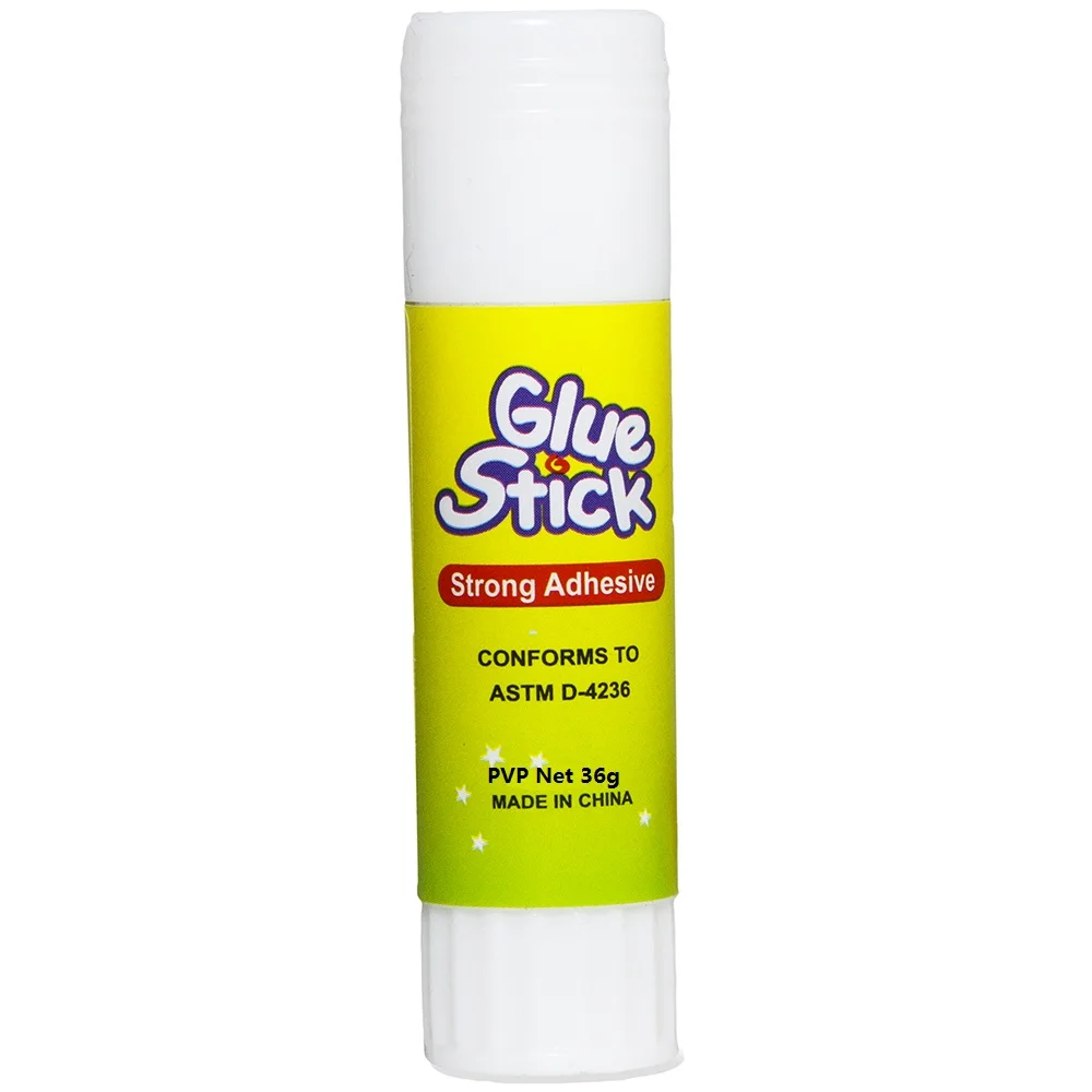 Factory Supply Office Non toxic 8ml 9ml 15ml 21ml 25ml 36ml 40ml PVP PVA Adhesive Stationery Glue Stick