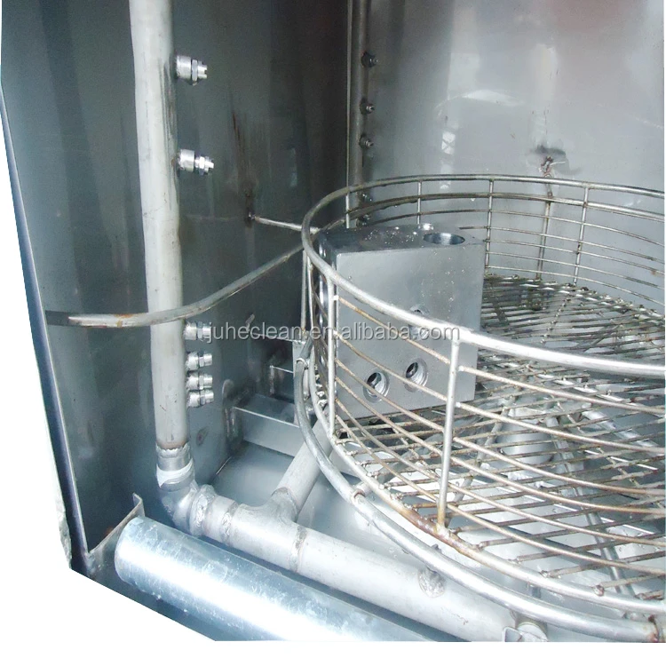 rotary spray parts washer