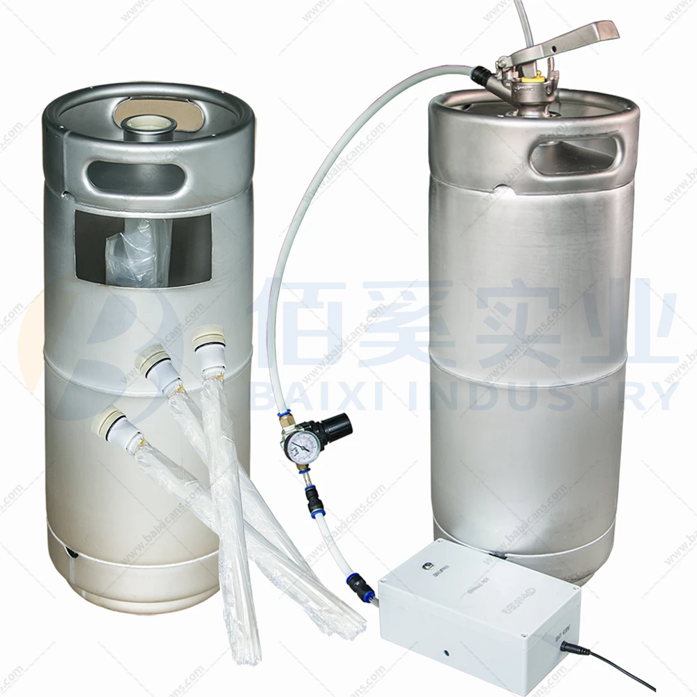 3L 5L 15L 18L 20L 30L One-Way and Reusable Party Plastic Beer Kegs for Home