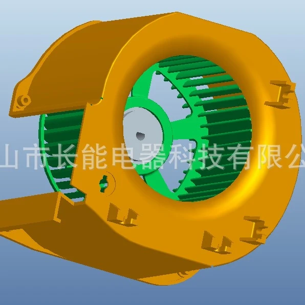
Forward leaning-double air inlet-plastic volute with fan plastic 