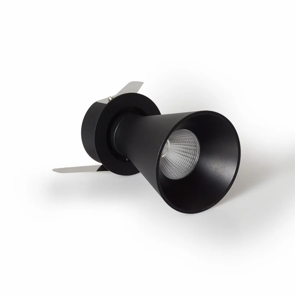 Indoor Mini Cob Spot Recessed Ceiling Aluminium 7w Ip20 Led Spotlight For Showroom