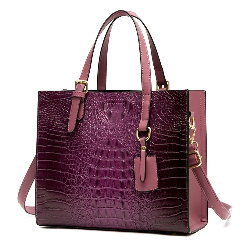 Factory Stock Fashion Handbags lady high-capacity 3pcs set bags lady luxury designer purses For Woman