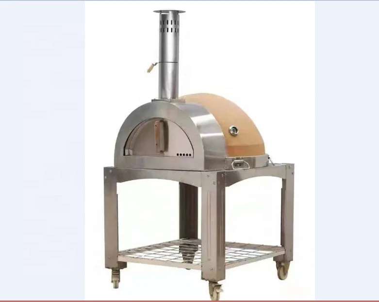 Оптовая продажа, бестселлер, печь для глиняной пиццы для использования на открытом воздухе, деревянная печь для пиццы