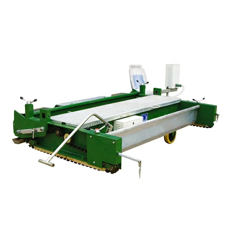 paver machine for running track playground rubber granule spreader