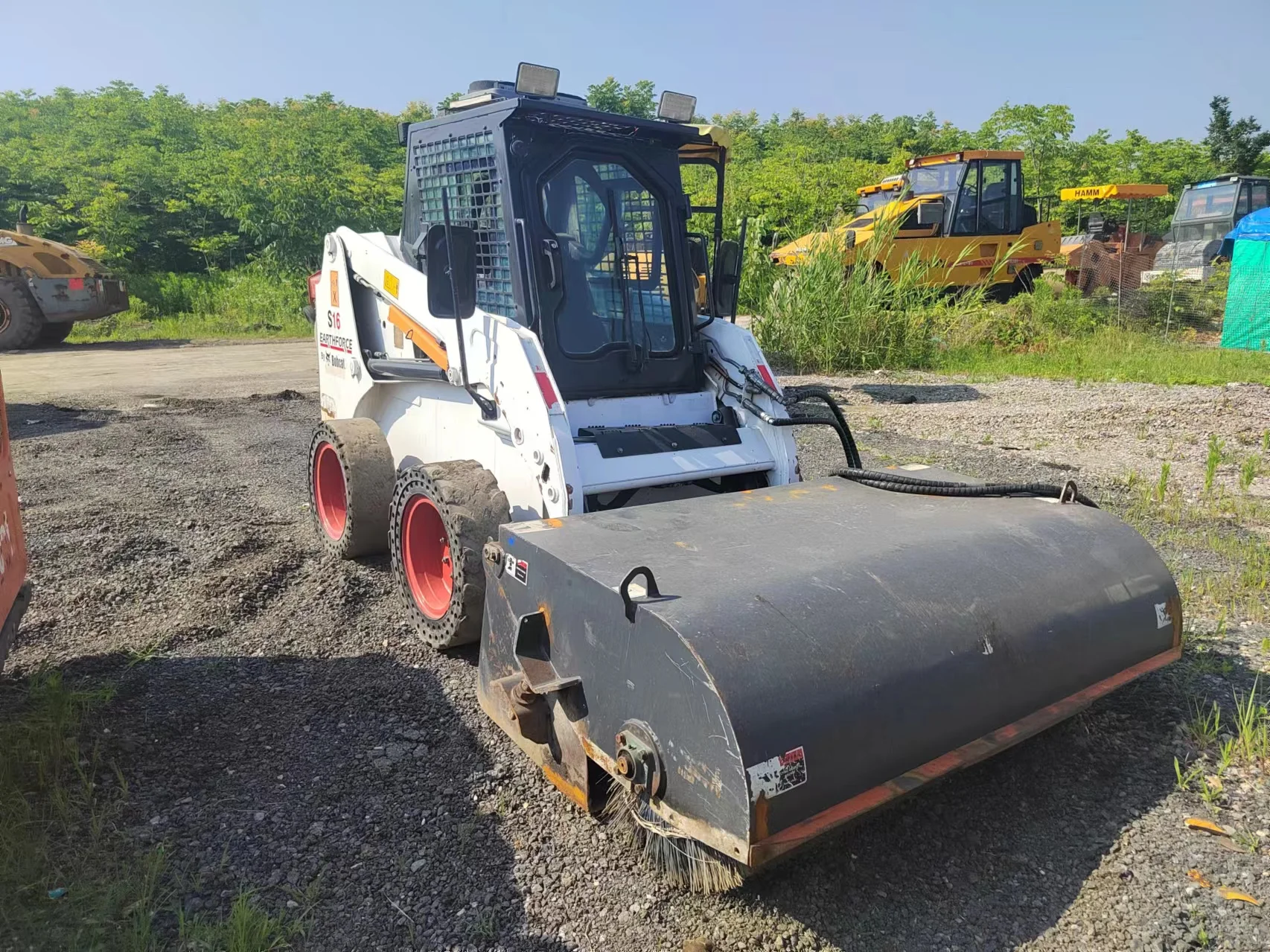 Used Bobcat S16 S18 S70 S130 S160 S185 S220 S270 S300 S450 S550 S750 Original Skid Steer Loader Mini Loader Low Price for Sale