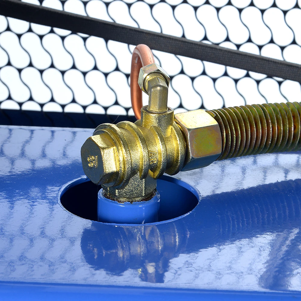 Chinese factory best quality 5.5hp 100l gasoline air compressor