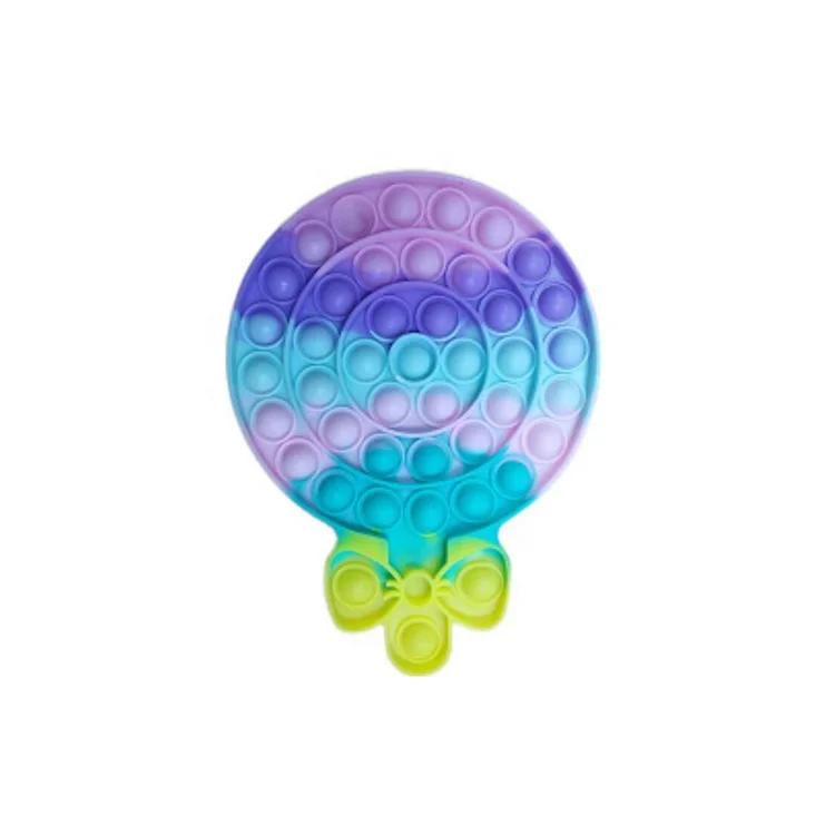 Educational Toy Pops Big For Silicone Relief Stress Jumbo Large Size Push Bubble Poping Fidget Toy