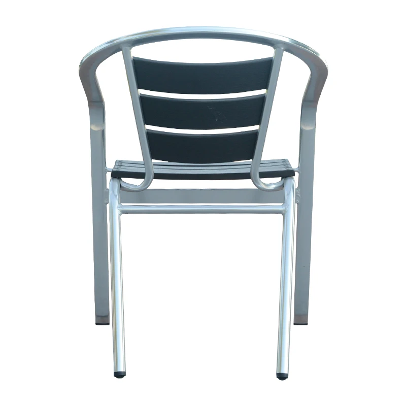 Aluminium wood bistro chair/cafe chair