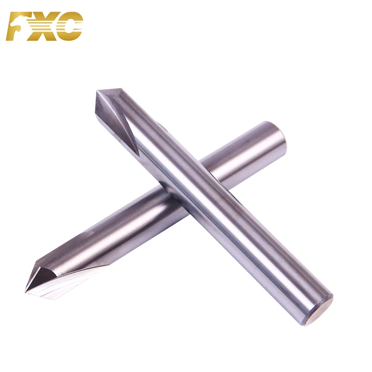 Factory Price Chamfer End Mill 3 Flute Carbide Chamfer Cutter For Aluminum