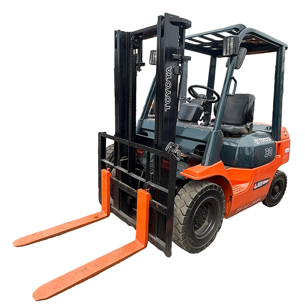 Hot Selling High Quality Second-Hand Komatsu Toyota Over 3 Ton Forklift Truck Diesel Internal Combustion Balancing Used Forklift