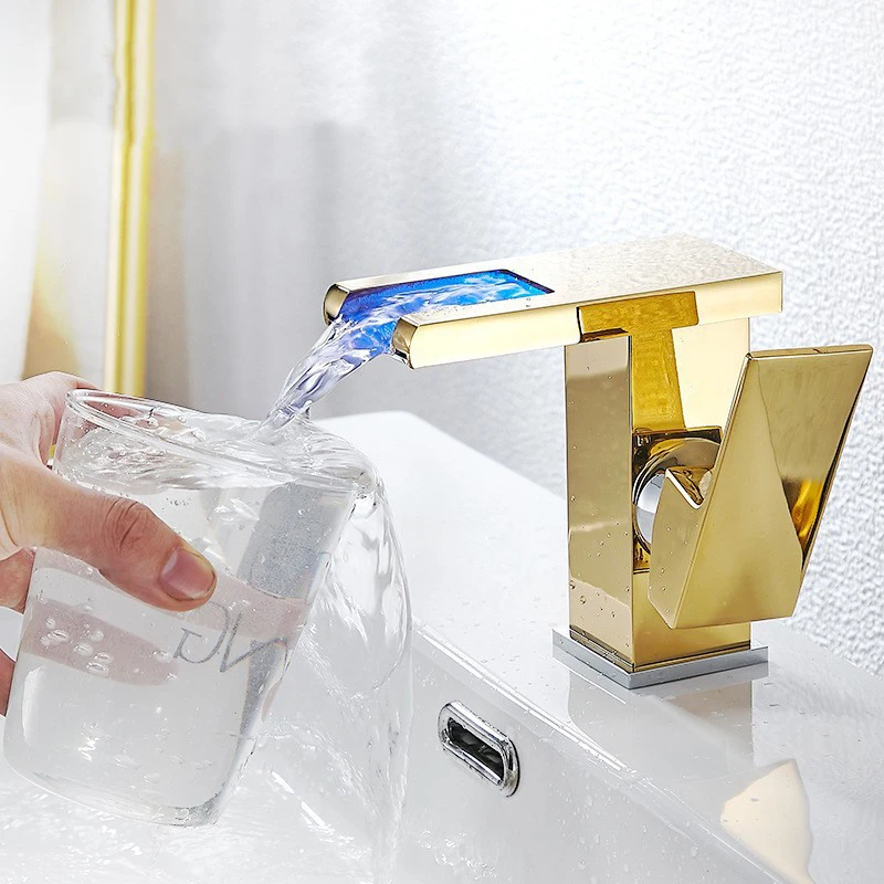Smart LED Color Changing Faucet hydro (electric) power Mixer
