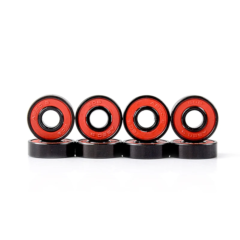 Hot sale deep groove ball bearing ball roller abec 7 bearing for skateboard wheels