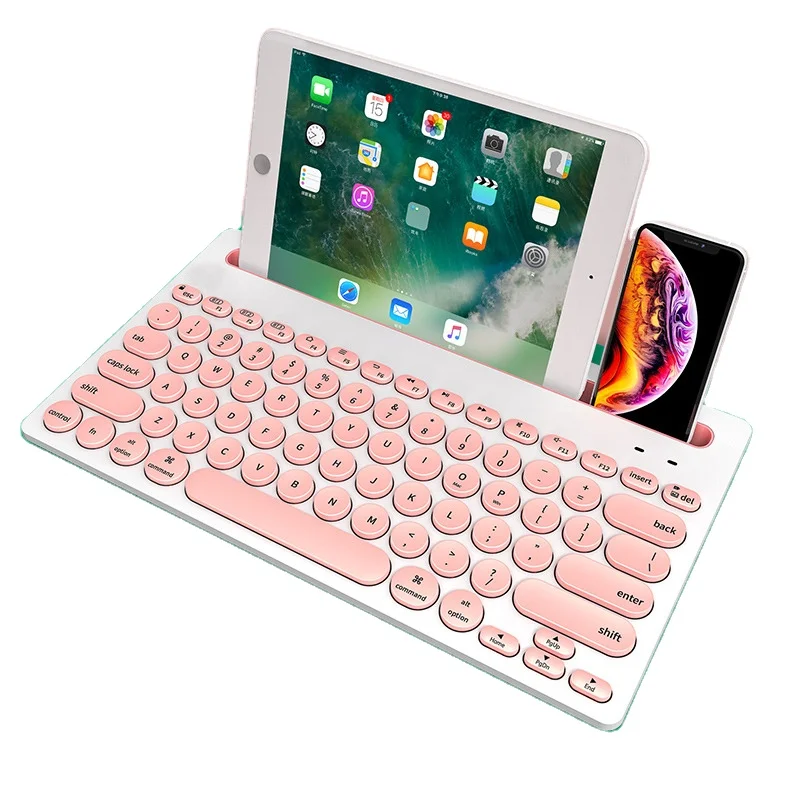 4 Color Mini Wireless Japanese Korea BT keyboard