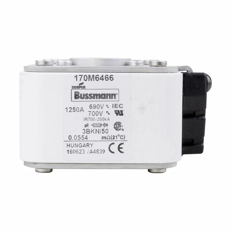 In Stock Ready For Shipping 1250A 690V Specialty Fuses 170M6466 Bussmann Fuse High Speed Square Body Fuse