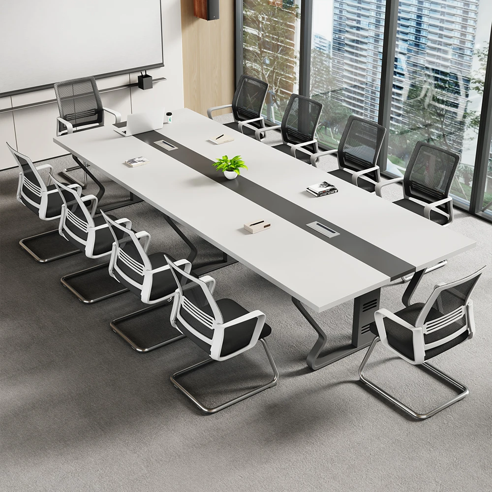 Custom classic Free Sample  10 Seaters 16 Person U Shape Office Furniture Name Plates Conference Table