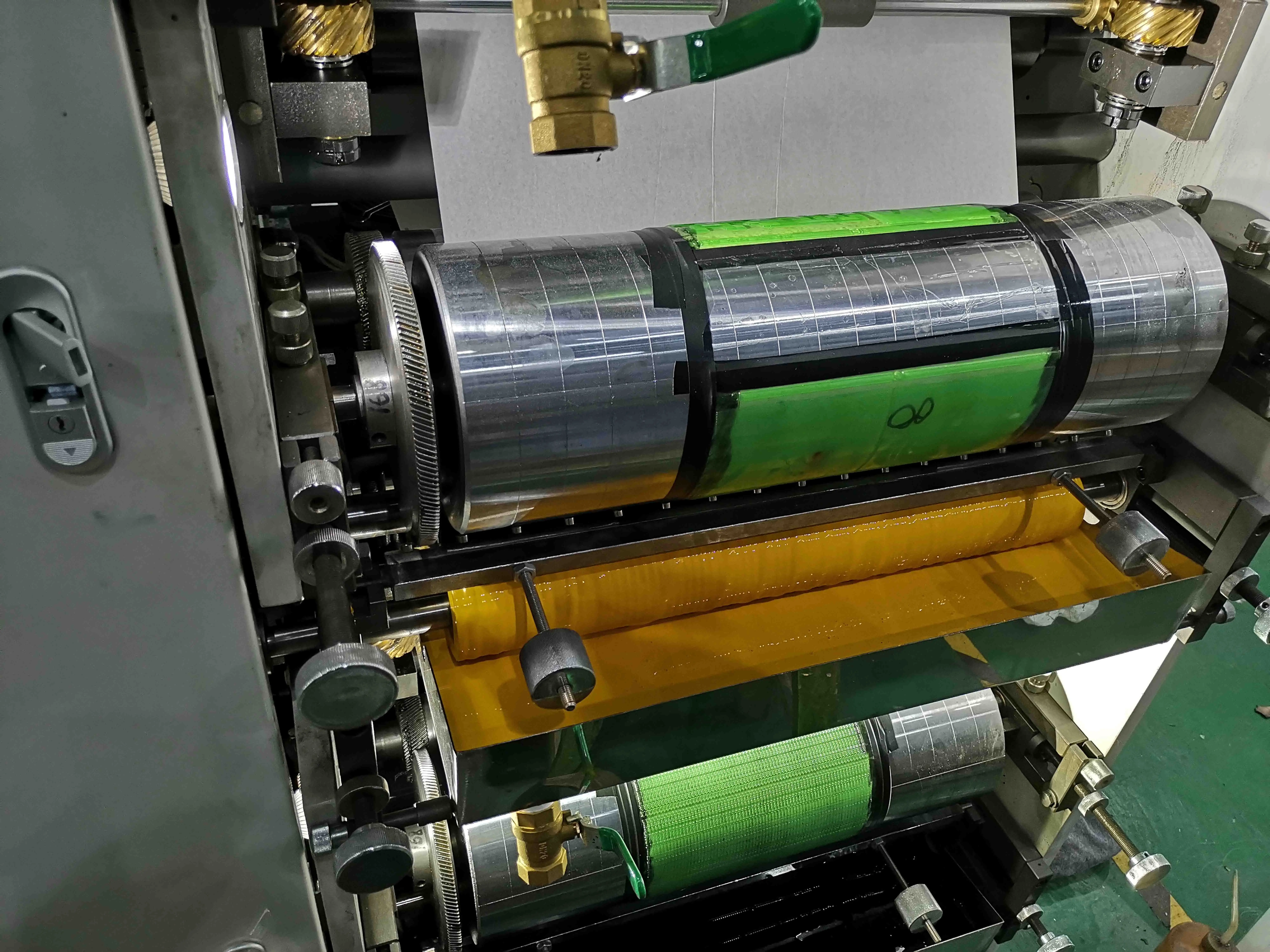 DBRY320-5C 5 видов цветов ультрафиолетового излучения этикеток флексографская печатная машина/флексографический принтер/флексографический пресс