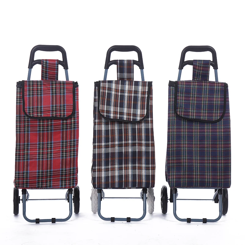 Factory direct sales shopping trolley cart bag carts with wheels