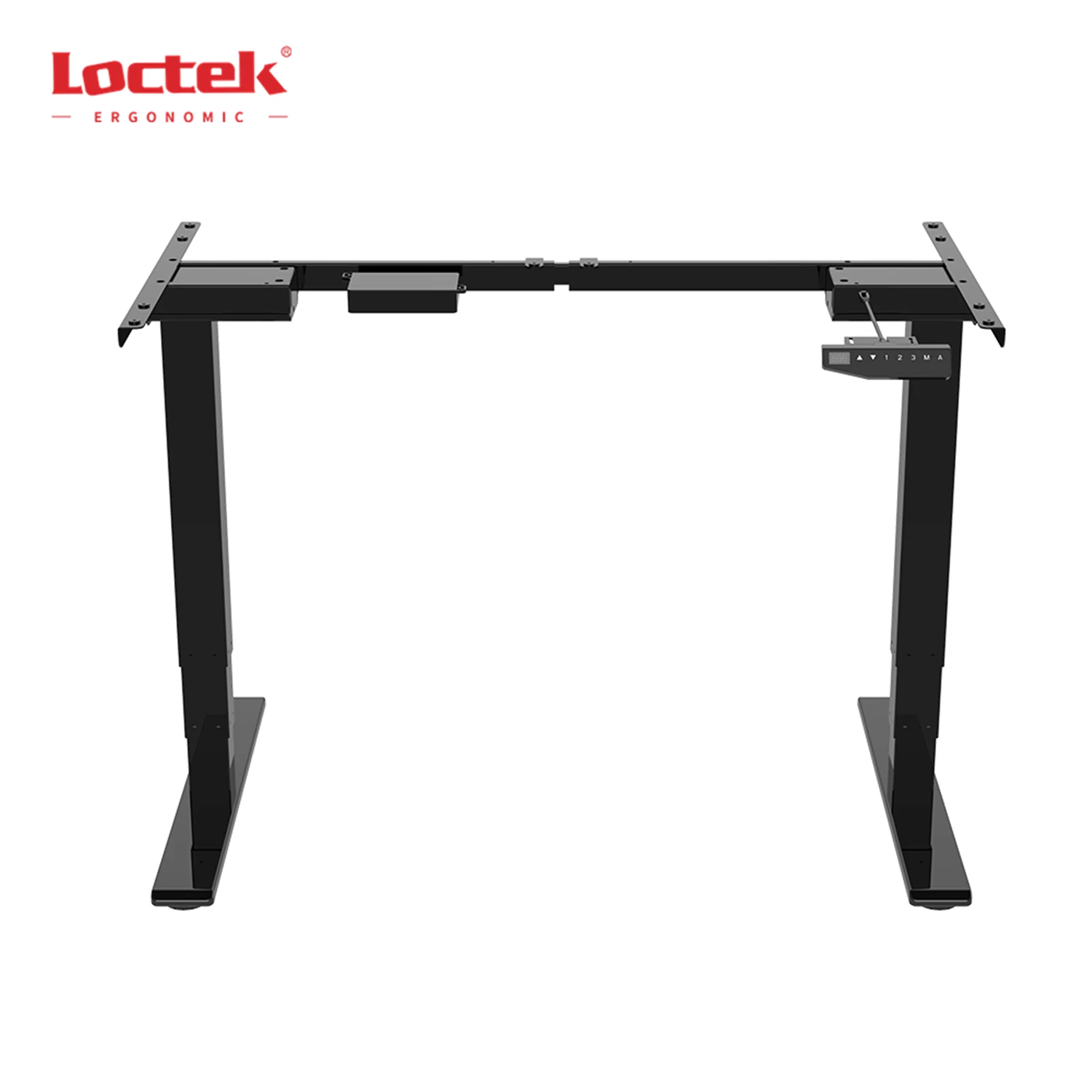 Самый экономичный Электрический регулируемый по высоте стоечный ПК стол Loctek ET275 с двухмоторной и противоударной системой